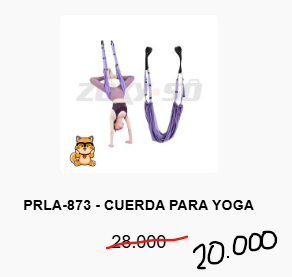 Cuerda para yoga